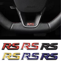3D Metal Car Steering Wheel Emblem Badge Sticker for Honda Fit City Civic Accord HRV CRV Jazz Odyssey CRZ Vezel