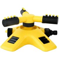 1Pcs 360 Degree Automatic Rotating Water Pipe Set Garden Lawn Sprinkler Yard Large Area Coverage Watering Irrigation Sprayer