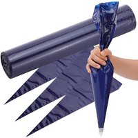 Sacs à pâtisserie jetables de 21 pouces, sac à glaçage épais, accessoires et outils de boulangerie pour gâteaux