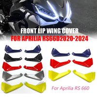 Motorradzubehör Frontspoiler Windflügel-Abdeckung für RS660 RS 660 2020-2024 Kegelförmige Aerodynamik-Verkleidungsflügel