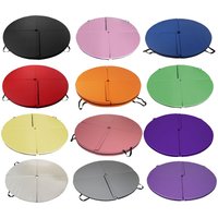 Folding Pole Dance Mat Dancing Floor Cushion Carrying Handles Lightweight Women Yoga Mat Equipment for Pilates Workout Studio