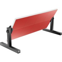 Table Tennis Bounce Board, with 8 Rubber Blocks, 360° Adjustable Angle, Portable Ping Pong Rebound Board Practice