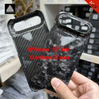 For iPhone 17 Air Genuine Forged Carbon Fiber Phone Case 17Air Premium Real Carbon Super Light Slim Protective Luxury Back Cover