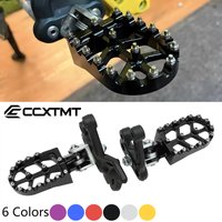 CNC Foot Pegs Rest Footpegs Foot Pegs Bracket For Sur-Ron Sur Ron Surron Light Bee X & Light Bee S Electric Motocross Universal