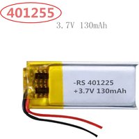401223/401225 3.7V 130mAh Li-Polymer Battery for Xiaomi Mi Band/Bluetooth Earphones/Selfie Stick/Recording Pen/Beauty Instrument