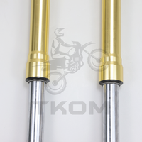 DAX Adjustable Inverted Fork for Honda DAX CT70 Z50 Mini Bike Front Shock Absorber Suspension Replacement parts
