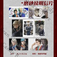 Anime Ace Attorney Phoenix Wright Apollo Justice Cosplay Flash Badge Acrylic Figure Stand Cartoon โcolor Cardstock Postcard Gift