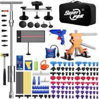Super PDR Kit Dent Removal Tool Car Dent Repair Tools Kit Car Dent Repair Paintless Dent Removal Tools Repair Dent Car Dent Pull