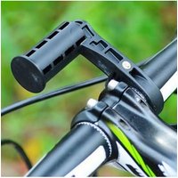 AliExpress NONE L-Shaped Handlebar Extender - Durable Plastic Bike Phone Mount with Multi-Function Lamp Holder, Lightweight Cycling Accessory
