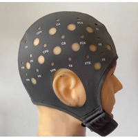 64 Channel Electroencephalogram (EEG) Electrode Cap Thin Model Strong Brainwave Cap with Layered Electrodes Customizable for Res