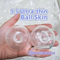 1/2pcs DIY Empty Ball Skin Handmade Ball Decompression Slow Rebound Toy Sphere Jewelry TRP Casting Molds Tools