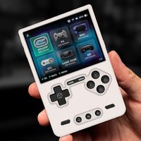 Silicone Protective Cover Shockproof with Lanyard Game Console Case Anti-Scratch Solid Color Protective Shell for Trimui Brick