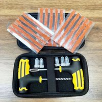 Emergency High-Vacuum Tire Repair Kit - Rubber Strips for Car/Moto/Truck/SUV, On-the-Go Portable Puncture Fix