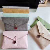 Portable Ultra-Light USB Flash Drive Data Cable Storage Bag, Dupont Paper Simple Storage Bag, Waterproof Document and Receipt Bag, Extremely Light and Portable for Travel, Gift