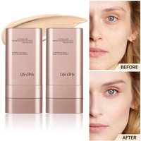 Waterproof Double Head Foundation Stick Long-Lasting Light and Moist Watery Foundation Stick Natural Hydrating