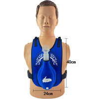 Heimlich Maneuver Vest Adult/Child Anti Choking CPR Training Simulator First Aid Training Wearable Vest Practice Model