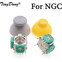3D Analog Joystick Sensor Module Replacement for NGC Gamecube Controller Thumbstick Cap Button