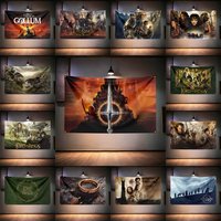 The-Lord-of-the-Rings Fantasy Movie Fans Flag 3x5ft 90x150cm For Room Living Room Man Cave Wall Decor Banner