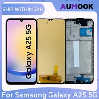 LCD Display For Samsung Galaxy A25 5G A256 LCD Touch Screen Digitizer Assembly A256E A256B A256U Display Screen Repair Parts
