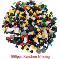 200/500/1000Pcs 30 Kinds Universal Mixed Auto Fastener Car Bumper Clips Retainer Car Fastener Rivet Door Panel Liner for All Car