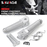 Repose-pieds avant de moto pour YAMAHA MT07 MT09 Tracer 900 XSR 700 YZF R3 R25 R125 MT10 MT25 MT03 MT125, repose-pieds pour cavalier