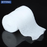 Hot sale 10 Rolls/lot PBT Elastic Bandage First Aid Kit Gauze Roll Dressing 5cmx4.5m