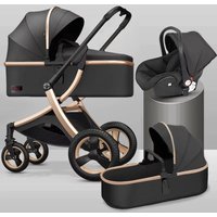 Luxury baby stroller 3 in 1,High landscape strollers,baby car,trolley pram,baby Carriage four wheels,newborn travel Pushchair