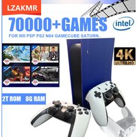 Win11 Game Console G11 70000+Classic Games 2T HDD 4K HD For WII PSP PS2 XBOX SATURN Wireless Controller 4G/8G Support 4 Player