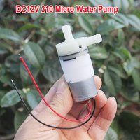 Mini 310 Water Pump DC 7.4V 12V Flower Watering Device Diaphragm Pump Fish Tank Self-priming Pump