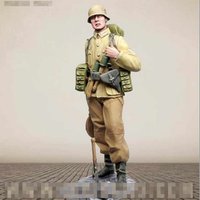 1/16 resin soldier model GK - German soldier engineer - unassembled and unpainted DIY kit 1176R