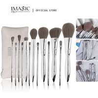 IMAGIC – ensemble de pinceaux de maquillage professionnels, ensemble de 13 pièces, pour fond de teint, correcteur de fard à paupières, outil de beauté pour les yeux et les lèvres