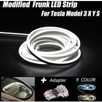 5M Frunk Brighten LED Strip Modified Lighting For Tesla Model 3 Y S X Car Front Trunk Light LED Tube Waterproof Silicone Light