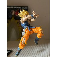 Demoniacal Fit Son Goku Figure Dragon Ball Z SHF Super Saiyan Son Goku Anime Action Figure Model Fury Awakening Kids Toys Gifts