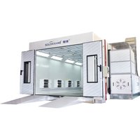 High Quality Electric Heating Car Spray Paint Booth Automotive Refinishing Equipment LX-D4 For Sale