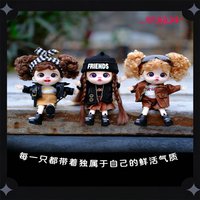 Luolifen Girl Doll Gift, Cute Mini Articulated Fashion Doll, Phone Lanyard Ornament, Backpack Pendant, Birthday Present & Collec