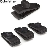 Tarp Clips Heavy Duty Thumb Screw Tarp Clamps Lock Grip Tent Clamps for Tarps Awning Supporting Tarpaulins