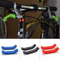 2pcs Sweatproof Non-slip Silicone Bicycle Brake Lever Covers Universal Waterproof MTB Fixed Gear Removable Anti-Scratch Protecto