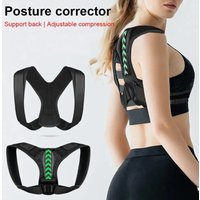 1PC Back Shoulder Posture Corrector Belt Clavicle Spine Support Reshape Your Body Home Office Sport Upper Back Neck Brace