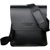 The Leisure Business Single Shoulder Bag Polo Vertical Bag Man Trend Inclined Shoulder Bag Vertical and Horizontal Styles