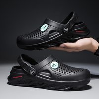 Men Fashion Beach Sandals Thick Sole Slipper Solid Outdoor Waterproof Anti-Slip Sandals Casual Flip Flops for Men Wholesale