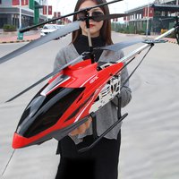 Hot Large Remote-controlled Helicopter Anti-falling RC UAV Durable Charging Model Toy Outdoor Aircraft Gift With Box