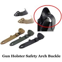 Taktisches Gürtel pistolen holster Sicherheits bogen Schnallens chloss Adapters ystem Airsoft Pistole Taillen holster Knopf Zubehör für s Holster