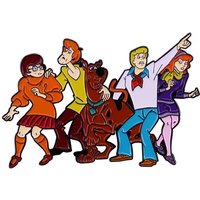 Hot Cartoon Anime Movies Character Scoobys Doo Enamel Pins Creative Nostalgic Brooch Backpack Lapel Badge Gift for Friends