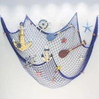 Party Supplies Festive Decorations Nautical Fishing Net Beach Party Decor Nets Hangings