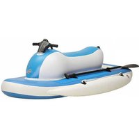 Inflatable Jet Ski Portable Cruiser Motorbike With Power Ride-On Inflatable Float Blow up Motor Boat for Lake and Ocean
