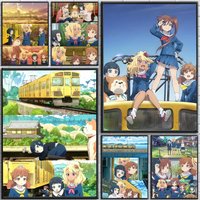 Short anime or manga title Poster Art painting poster with prints Home bedroom living room decoration