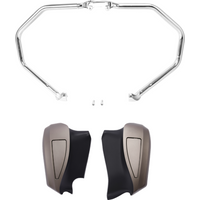 Motorcycle Engine Crash Bar Lower Fairing For Indian Chieftain Limited 2019-2025 Roadmaster Springfield Dark Horse