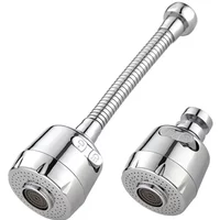 Kitchen Faucet 360°Swivel Adjustable 2/3 Mode Water Saving Nozzle Filter Extension Tube Shower Tap Universal Kitchen Accessories
