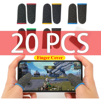 20Pcs New Finger Cover Game Controller Suitable For PUBG Anti Sweat Scratch Touch Screen Game Finger Thumb Cover Glove