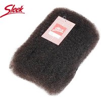 Élégant Afro crépus en vrac cheveux humains pour tressage torsion péruvien QVR Remy cheveux en vrac pour Dreadlock couleur naturelle tresses africaines cheveux